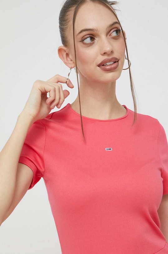 Šaty Tommy Jeans růžová DW0DW15680.PPYX