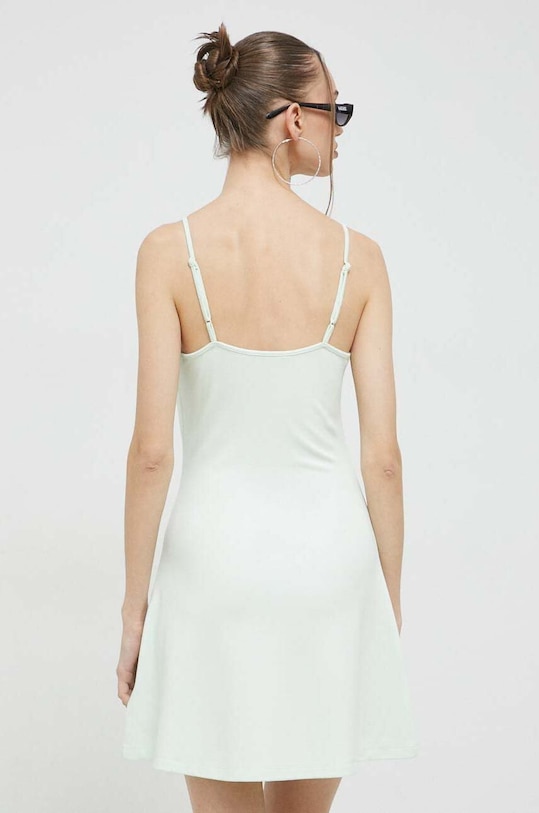 Odzież Tommy Jeans sukienka DW0DW15753.PPYX zielony