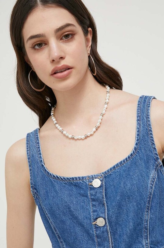 Φόρεμα τζιν Tommy Jeans DW0DW15634.PPYX μπλε SS23