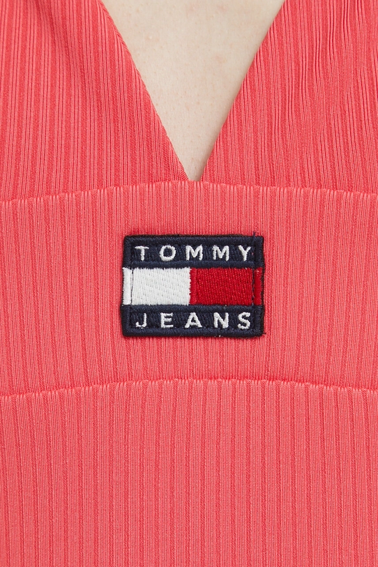 Tommy Jeans sukienka DW0DW15360.PPYX różowy