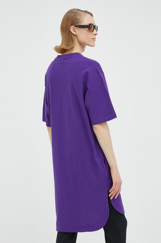Ruházat G-Star pamut ruha D22840.C336 lila
