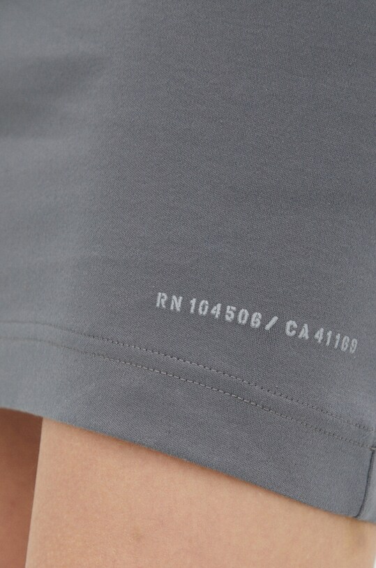 G-Star Raw sukienka bawełniana D22848.D267 szary
