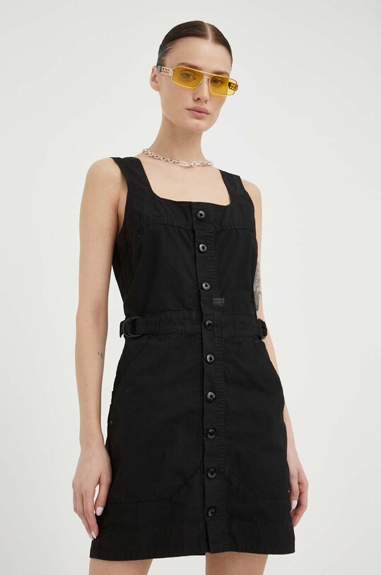 Haljina G-Star Raw Planet friendly crna D22870.D388