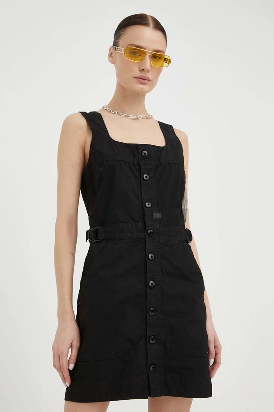 G-Star Raw rochie mini negru D22870.D388