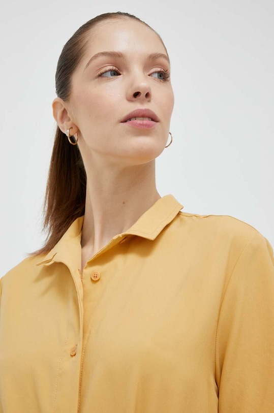 Šaty Jack Wolfskin HOLIDAY MIDI žlutá 1507212