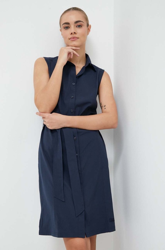 Jack Wolfskin sukienka SONORA 1503994 granatowy SS23