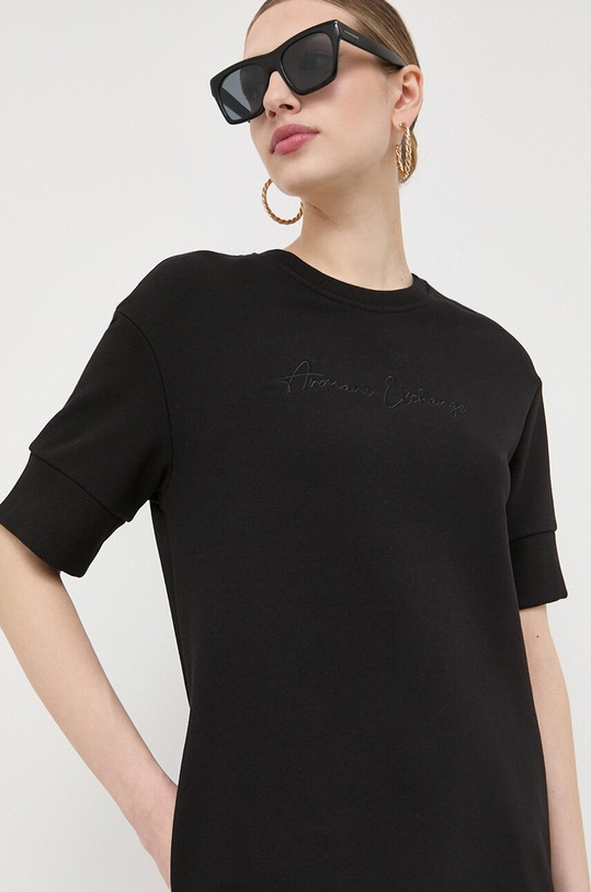Šaty Armani Exchange čierna 3RYA85.YJ3NZ