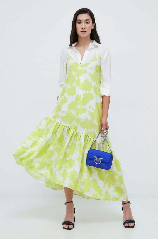 Armani Exchange sukienka 3RYA39.YN8KZ zielony SS23