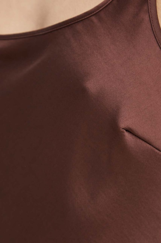 Φόρεμα Samsoe Samsoe F23100173 καφέ