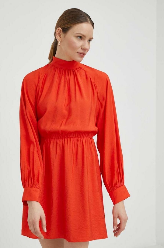 Одяг Сукня Samsoe Samsoe F23100199 помаранчевий