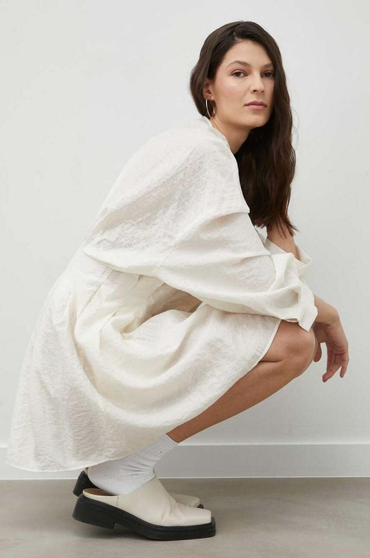 Samsoe Samsoe dress beige F23100158