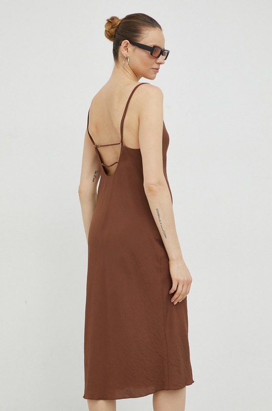Odzież Samsoe Samsoe sukienka F23100140 brązowy