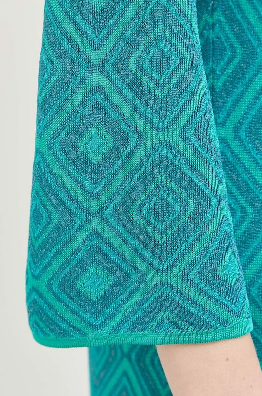 Luisa Spagnoli sukienka Copenaghen 57936 turkusowy