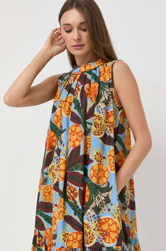 Бавовняна сукня Weekend Max Mara барвистий 2352211531600