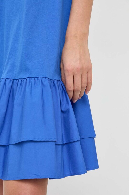 Бавовняна сукня Weekend Max Mara 2356210331600 блакитний