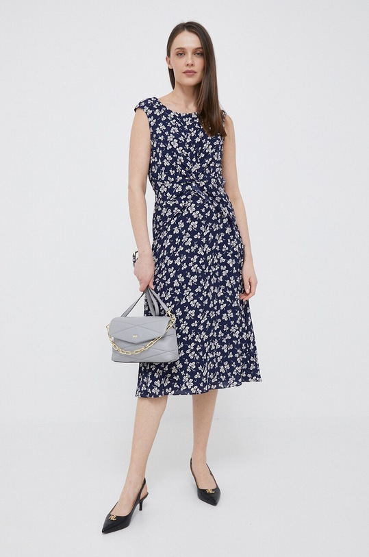 Одяг Сукня Lauren Ralph Lauren 250902838 темно-синій