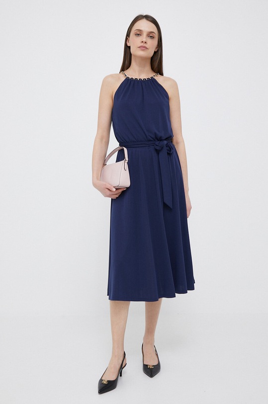 Oblečení Šaty Lauren Ralph Lauren 250902971 námořnická modř