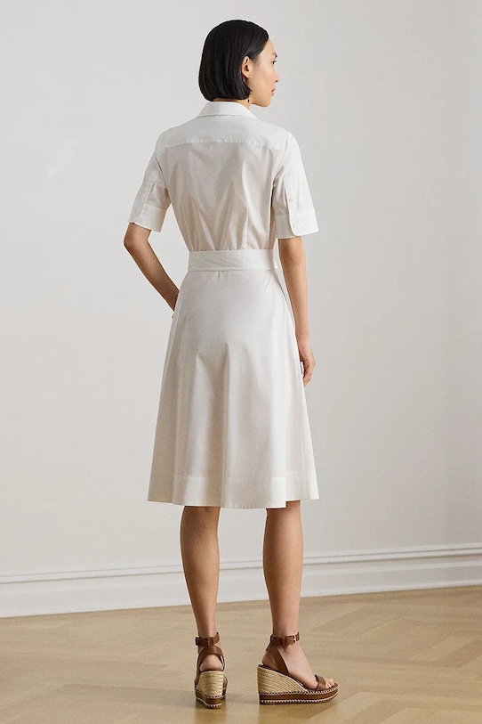 Lauren Ralph Lauren sukienka 200748950 biały AW25