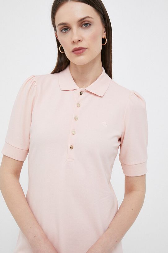 Lauren Ralph Lauren sukienka różowy 200834569
