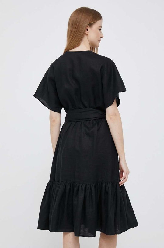 Odzież Lauren Ralph Lauren sukienka lniana 200909643 czarny