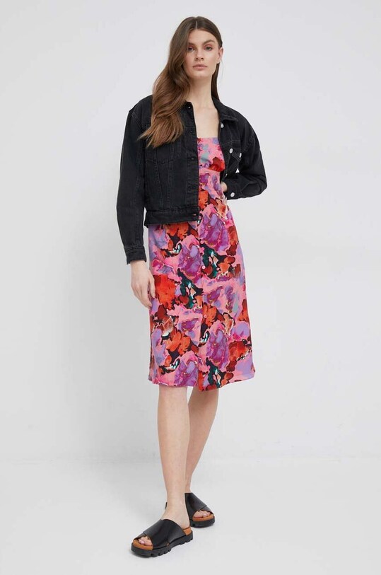 Платье PS Paul Smith W2R.540D.K31018 розовый SS23