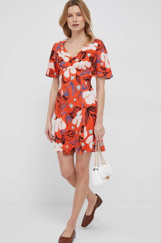 PS Paul Smith rochie W2R.542D.K31021 portocaliu SS23