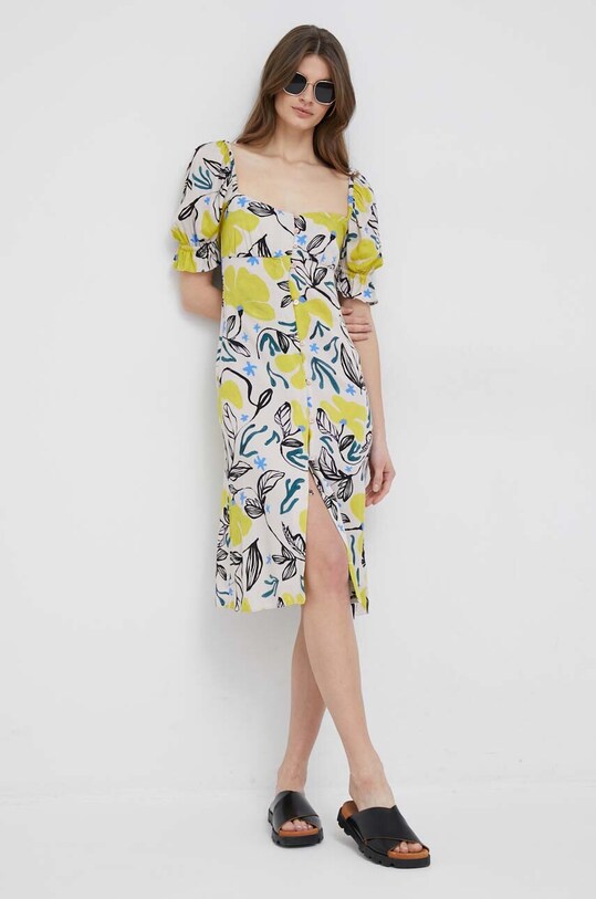 PS Paul Smith rochie mini alb W2R.540D.K31021