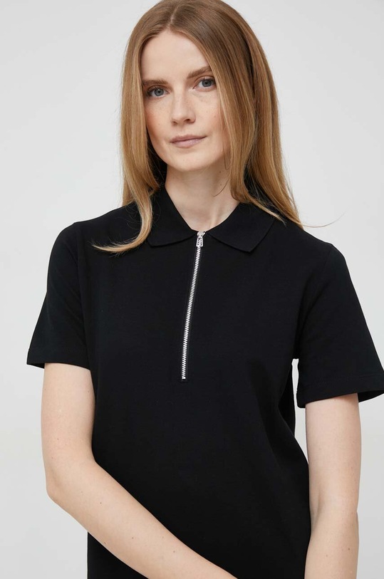 PS Paul Smith sukienka bawełniana czarny W2R.305V.K20068