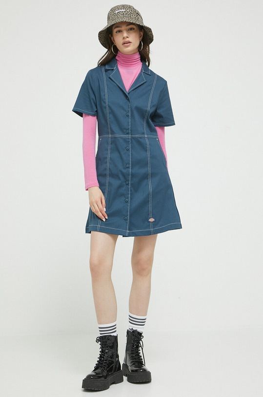 Dickies sukienka DK0A4Y6HAF01 granatowy SS23