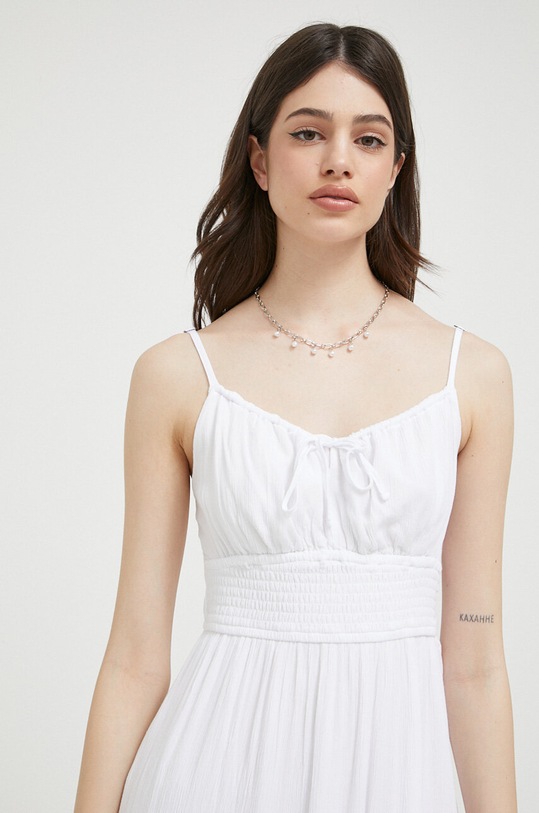 Šaty Hollister Co. KI359.3031.100 bílá