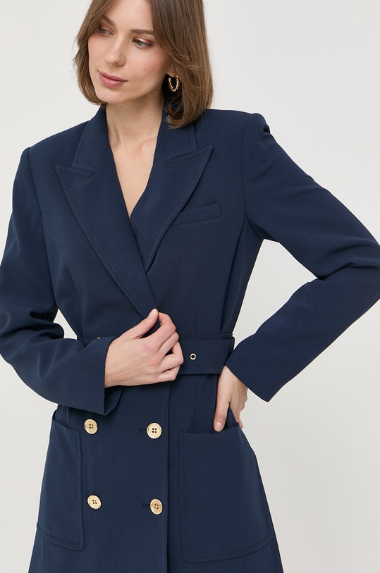 MICHAEL Michael Kors sukienka tkanina granatowy MS381M5ENX