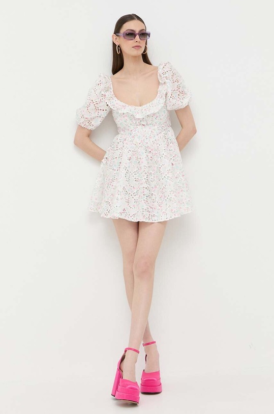 Φόρεμα For Love & Lemons CD2923.SP23 λευκό SS23