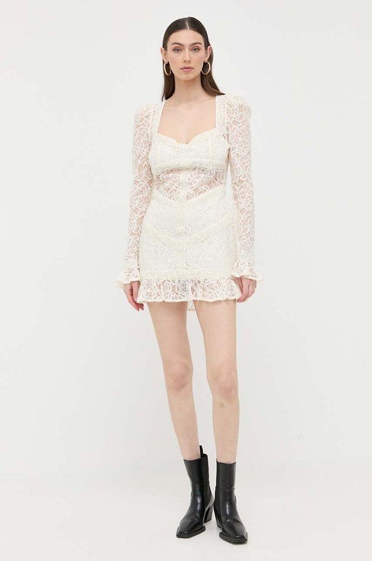 For Love & Lemons sukienka CD2994.SP23 beżowy SS23