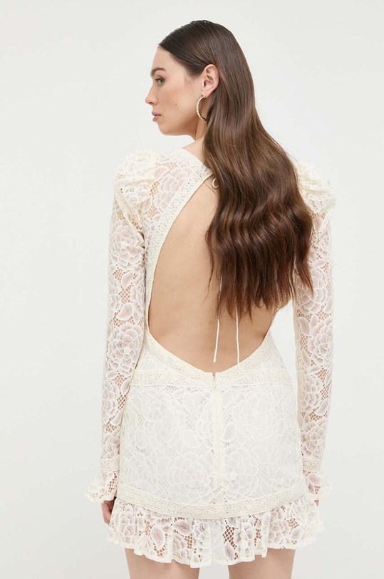 Odzież For Love & Lemons sukienka CD2994.SP23 beżowy