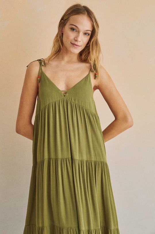 women'secret sukienka JAMAICA 5545114 zielony SS23