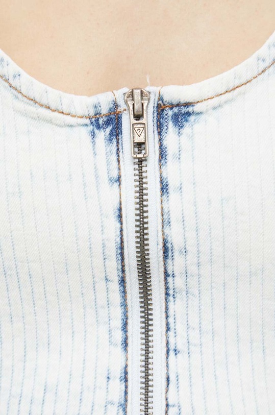 Guess Originals sukienka jeansowa W3GK05D35D0 niebieski