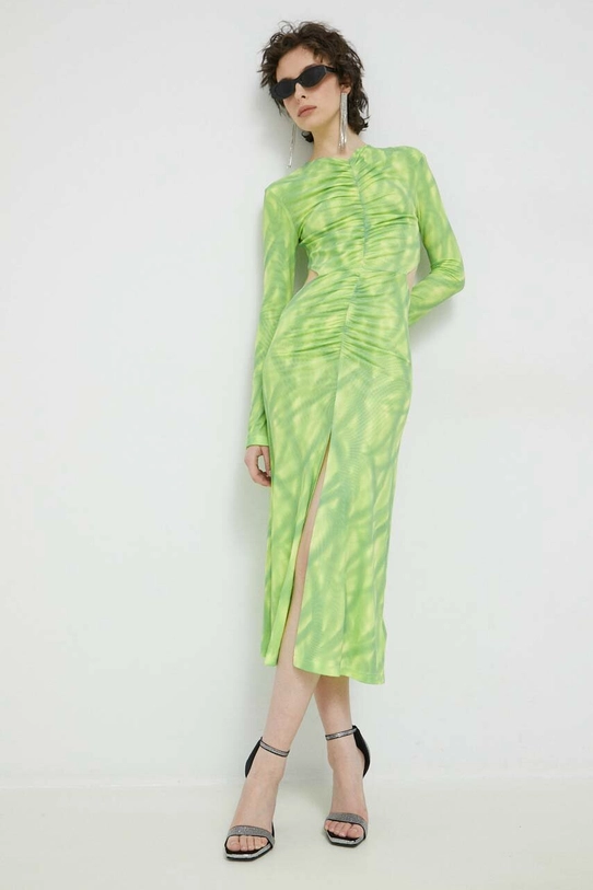 Rotate rochie maxi verde 1000961519