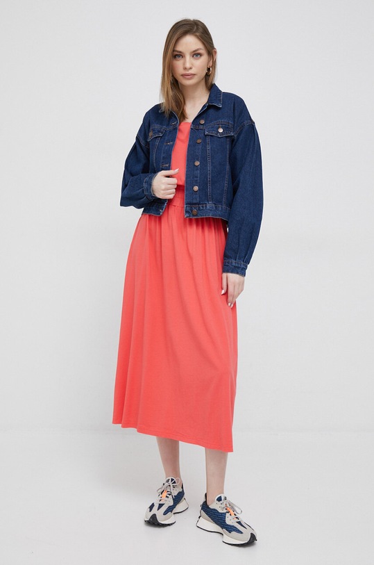 Deha rochie din bumbac D83202.75223 portocaliu SS23