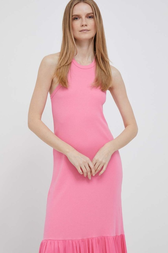 Odzież Deha sukienka D83757.75320 różowy