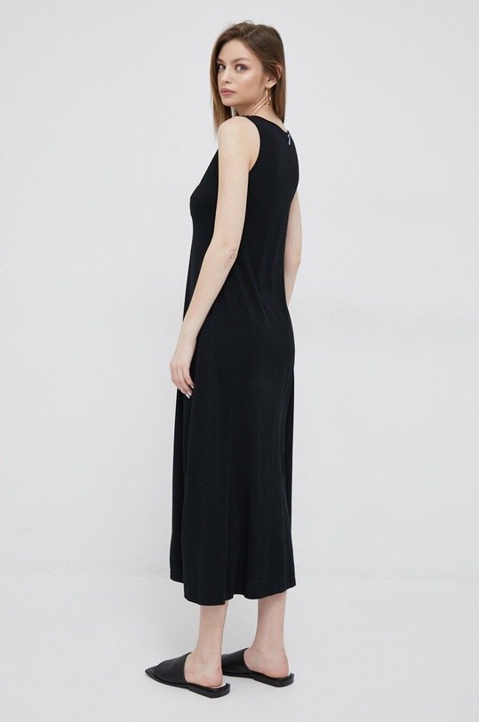 Odzież Deha sukienka bawełniana D83201.10009 czarny