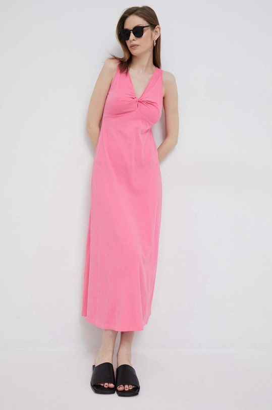 Îmbrăcăminte Deha rochie din bumbac D83201.75320 violet