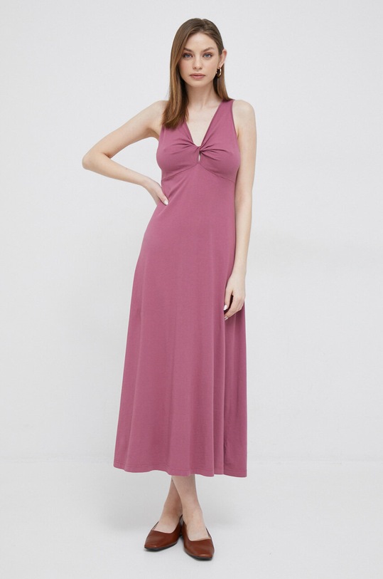 Deha rochie din bumbac D83201.75324 roz SS23