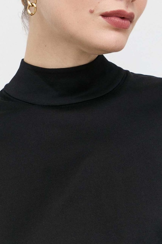 Karl Lagerfeld rochie din bumbac 231W1353 negru