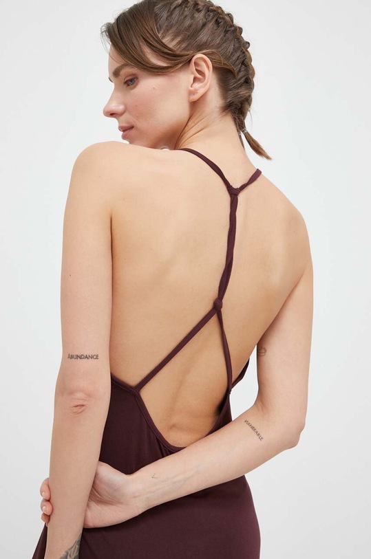 Šaty 4F burgundské 4FSS23TDREF050