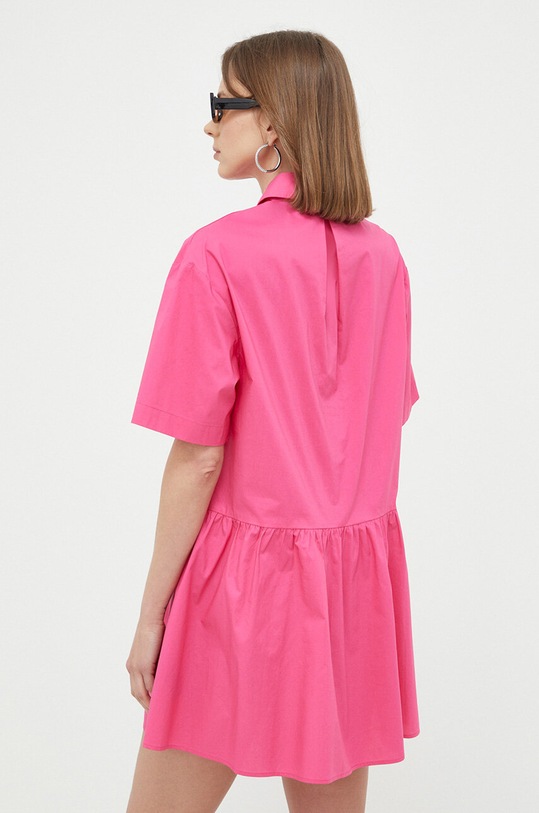 Одежда Хлопковое платье Patrizia Pepe 2A2503.A9B9 розовый
