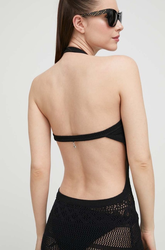 Plážové šaty Patrizia Pepe 2A2507.K024B černá