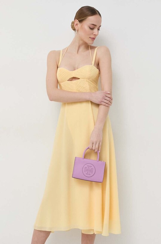 Patrizia Pepe vestito 2A2521.A248 giallo SS23