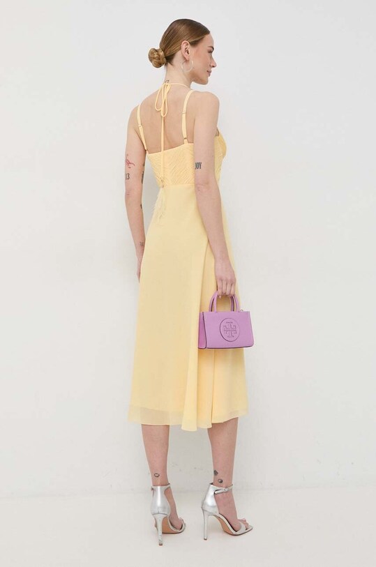 Abbigliamento Patrizia Pepe vestito 2A2521.A248 giallo