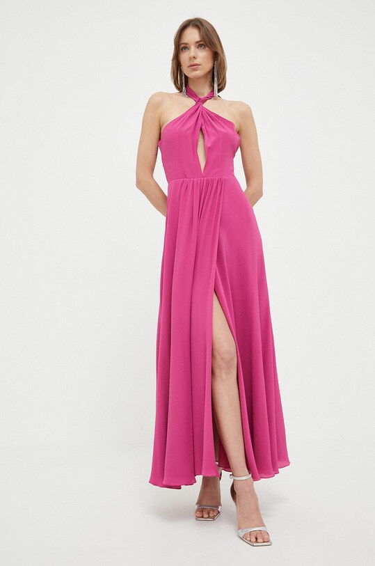 Patrizia Pepe vestito in seta 2A2522.A156 rosa SS23