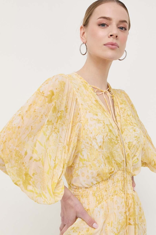 Patrizia Pepe sukienka 2A2524.A253 żółty